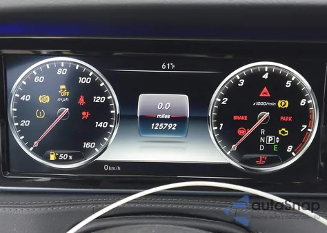 2016 Mercedes-Benz S 550 z USA, uszkodzony, nr VIN WDDUG8CB8GA214690